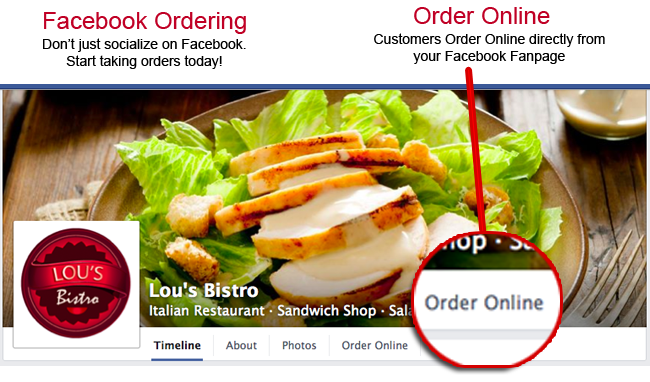 Church Resource Management | Take Order On Your Facebook